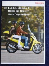 Honda CBR 125R Varadero Innova SH125i Swing PS125i Lead Zoomer Prospekt 2009