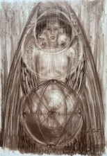 Mystisches Frauenbildnis