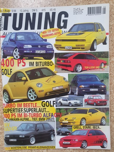 Tuning zeitschrift golf 2 - zeitschrift,