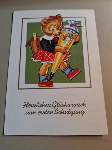 Alte glückwunschkarte - ak,