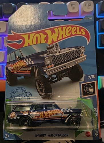 Hot wheel nova wagon gasser - hot, 64