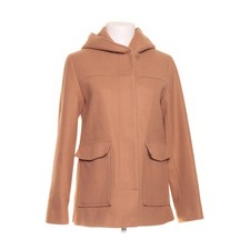 Primark, Mantel, Damen, Größe: 32, Beige, Polyester, Einfarbig -q7A