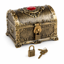 Piratentruhe mit Schloss und
