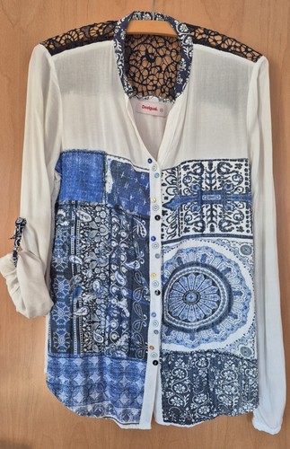 Desigual bluse - desigual, gr.