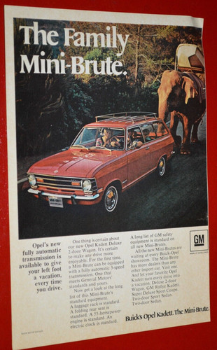 1969 opel kadett - opel,