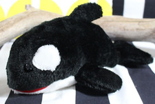 Stofftier Wal Orca ca. 30 x 16