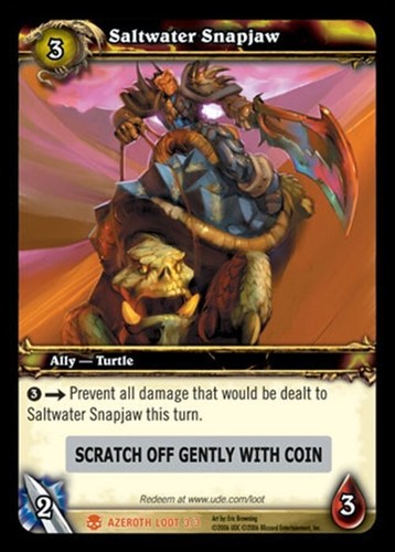 Wow loot card saltwater - -,