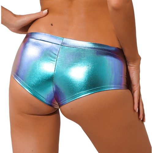 Damen wetlook hotpants - damen,