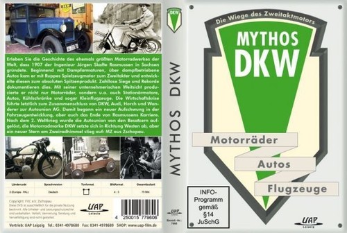 Dvd mythos dkw uap leipzig - dvd,