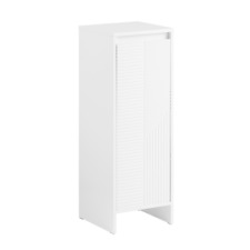 B-Waren Wäscheschrank mit ausklappbarem Wäschesack BZR154-W-B-Waren