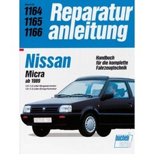 Nissan Micra Typ K10 1989-1992 Reparaturanleitung/Handbuch Bucheli Verlag