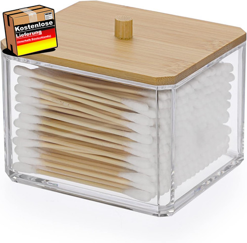 Wattestäbchen box acryl - wattestäbchen,