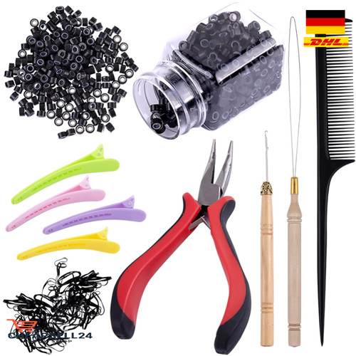 Haarverlängerungsmaterial set - haarverlängerungsmaterial,