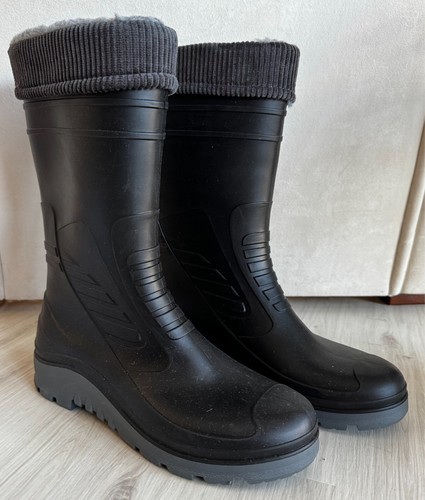 Gummistiefel gefüttert mit