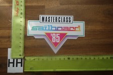 Alter Aufkleber Wassersport Boot Segeln Surfen Yacht SAILBOARD 1985 Masterclass