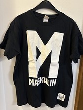 Fler Tshirt Shirt T-Shirt Herren Schwarz Weiß Größe L