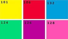 6er Set PAR 56 Farbfolien 19 x