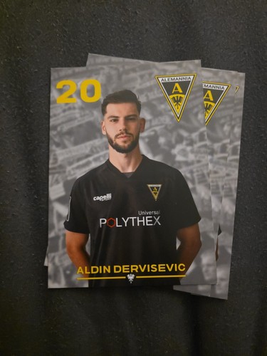 Alemannia aachen autogramm - aachen,