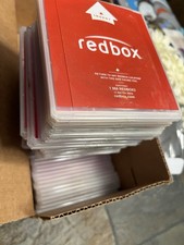 100 RedBox empty dvd cases