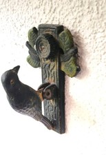 Vintage Türklopfer in Form eines Spechts – dekorativer Türgriff
