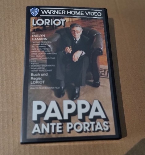 Vhs loriot pappa - pappa, portas