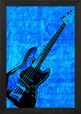 Fender Jazz Bass gerahmtes