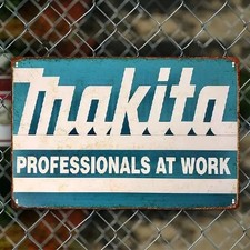 Blechschild Makita