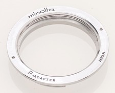 Minolta P Adapter Body Mount