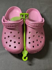Crocs Rosa Glitzer Hausschuhe Größe 38/39 Special Edition  Neu ￼