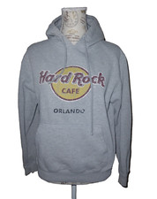 Hard Rock Cafe Pullover Sweat Shirt Hoodie Sweatshirt mit Kapuze Grau ? M Hoody