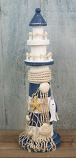 Deko holz leuchtturm - deko, 31,5cm