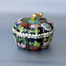 Chin. Cloisonne Deckeldose