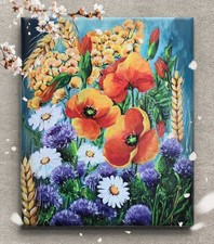 Mohn blumen 60cm acryl - 50/60cm,