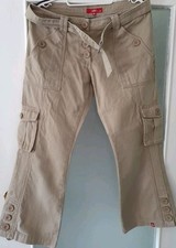 EDC  CARGOHOSE   3/4 LÄNGE   GR  38  CORD OPTIK