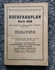 Buchfahrplan Heft 20 A
