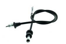 AWO Tachowelle, Schwarz SOFT, für Simson AWO Sport Touren, SEILOFLEX, mit Gummis