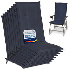 8x Sitzkissen Hochlehner