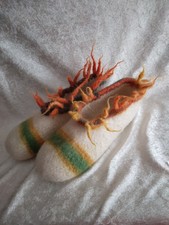 Filzpuschen  Filzschuhe