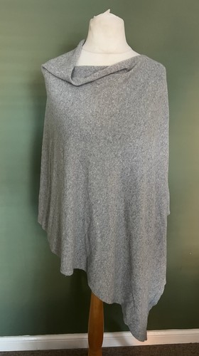Cadenza kaschmir poncho - cadenza, grau