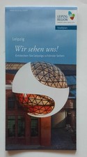 Leipzig Stadtplan,  Leipzig Region,Tourismus u.Marketing 2025  neuwertig