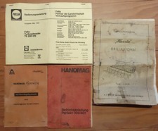 Hanomag origi.  Betriebsanleitung Traktor Perfekt 301 / 401 + Hyraulik Anleitung
