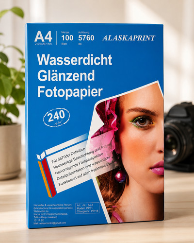 100 blatt fotopapier - blatt, 240g