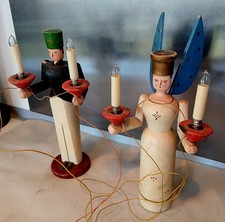 Uralter Engel und Bergmann aus