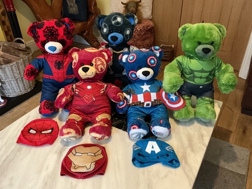 Build bear super - bear, hero,s