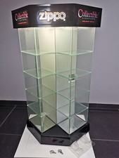 Beleuchtete zippo vitrine - beleuchtete,