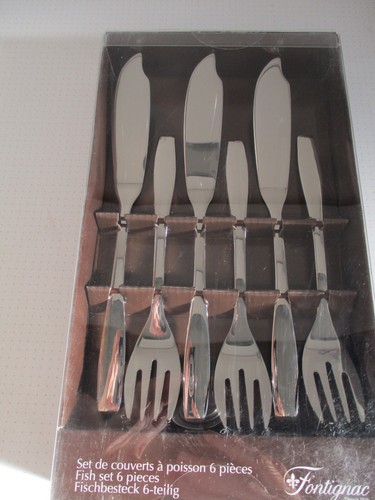 Fischbesteck set teilig - set, 6-teilig