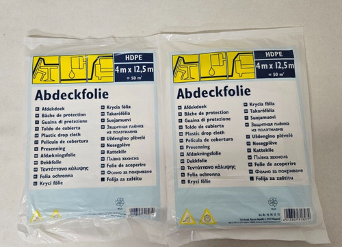 Abdeckfolie 4x12 meter - abdeckfolie,