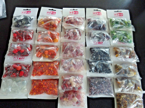 Glasperlen groß klein 27 - glasperlen,