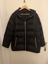 Gina Ernstings Family Winterjacke Schwarz Größe 44 Top Zustand