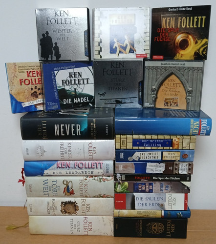 Bücherpaket ken follett - follett,